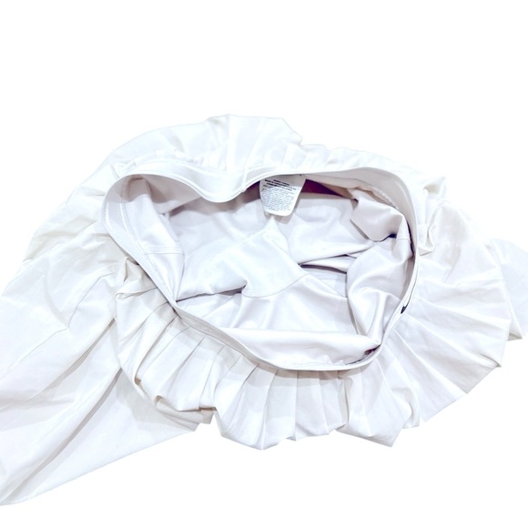 Nike White Pleated Skort Dri fit size large - Picture 4 of 5